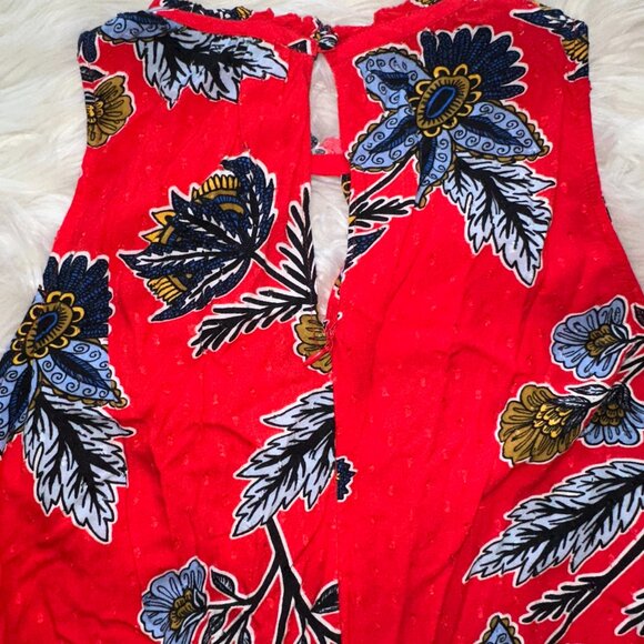 LOFT Floral Romper - Picture 6 of 7